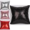 40x40cm Sequin Pillow Cover With Solid Color Design For Bedroom And Living Room
