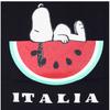 Дикий осел Унисекс Футболка Snoopy T iTalia Черная