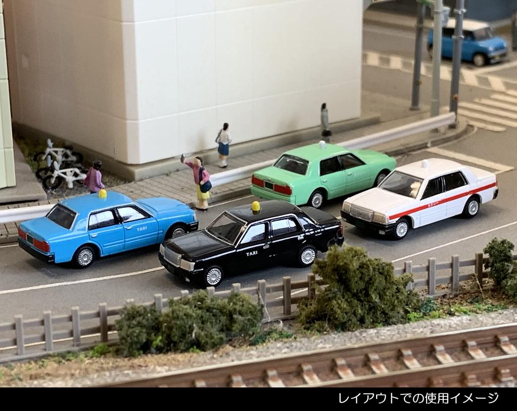 TOMYTEC The Car Collection Car Collection Basic Set Selection Taxi A Diorama Supplies (Select)