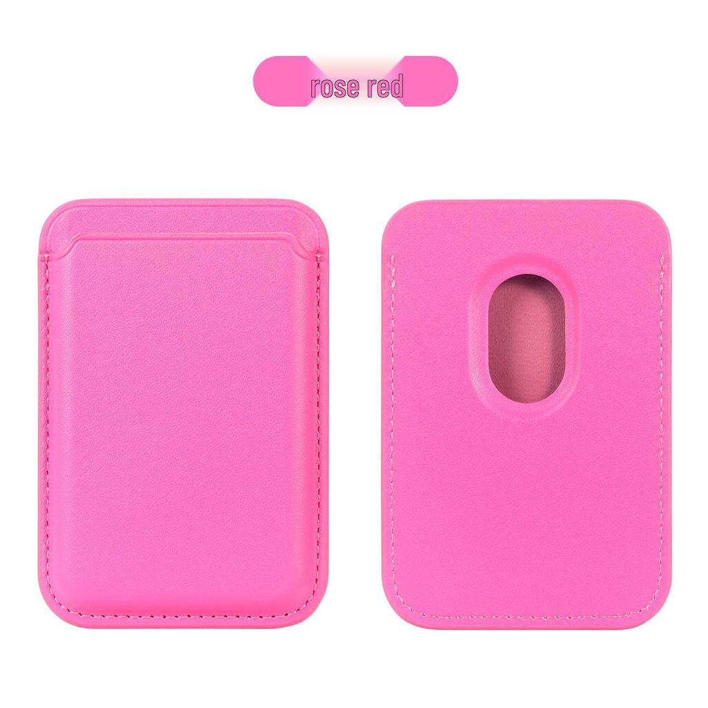 Кожаный картхолдер MagSafe для iPhone 17/16/15 - Прочный магнитный чехол