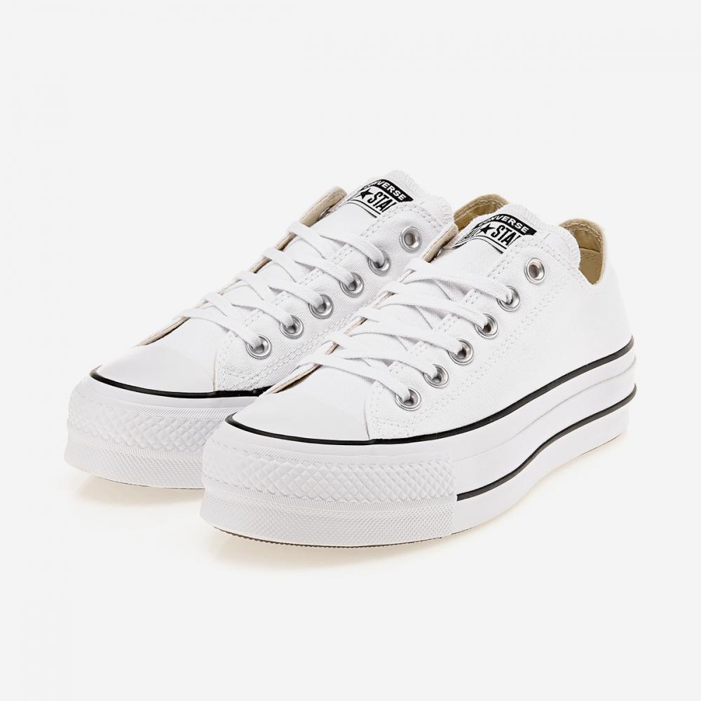 Converse Chuck Taylor All Star Lift Белый Черный Белый 