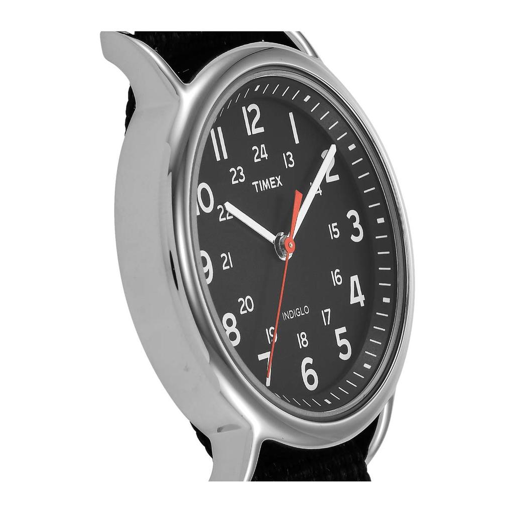 Часы Weekender T2N647 TIMEX Brass Mineral Glass Nylon Black [Timex] Мужские -