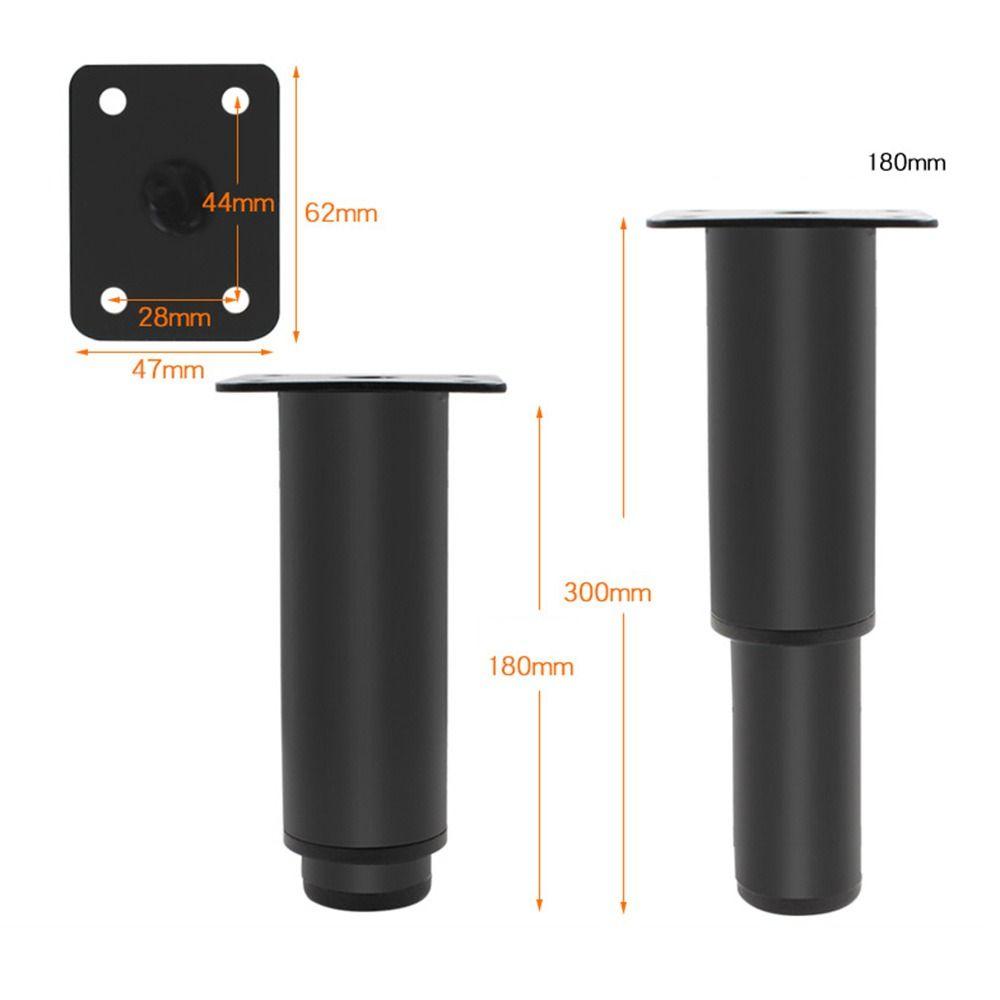 Телескопическая ножка для мебели из нержавеющей стали, ящик для хранения ножек для тумбочки, аксессуары для мебели