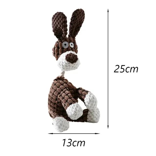 New Upgrade Your Playtime with Soft Plush and Durable Squeaky Donkey Dog Toy - The Perfect Choice for Small and Large Pets. Enha