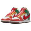 Nike Мужские кроссовки Dunk High Chenille Swoosh красно-белые Team-Red DR8805-100