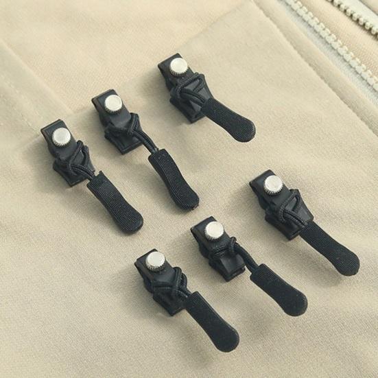 9 шт. Универсальный съемный съемник для молнии, быстрая установка, головка молнии, без шитья, замена съемника для молнии для пальто, курток