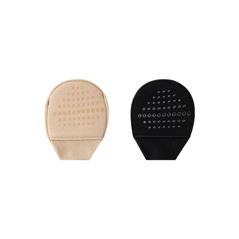 Women's Summer Thin High-heeled Socks, Spring Cotton Sweat-absorbing Forefoot Socks, Summer Shallow-mouthed Invisible Anti-slip Half-foot Socks