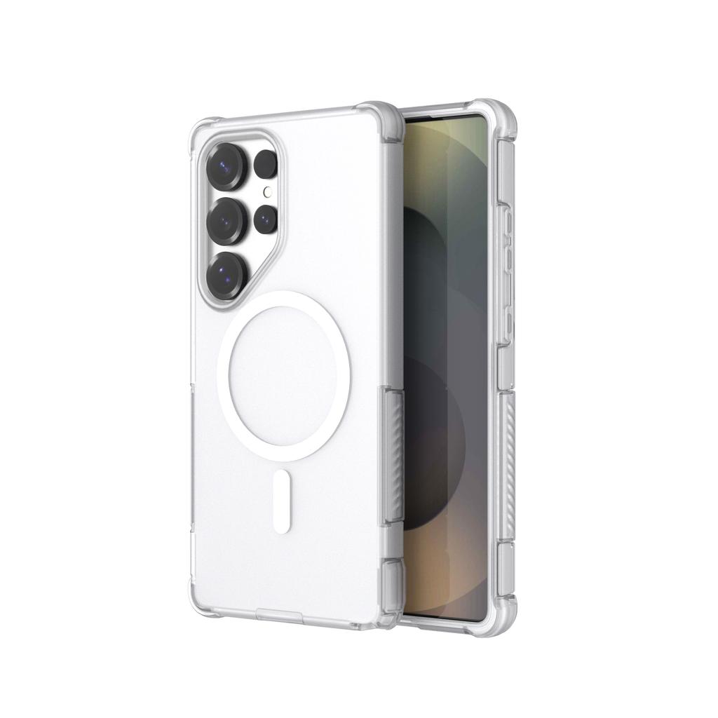 Чехол 2 в 1 Матовый Магнитный Magsafe Ударопрочный для Samsung Galaxy S25 S26 Ultra S25 S26 Plus Защитный чехол с ощущением кожи