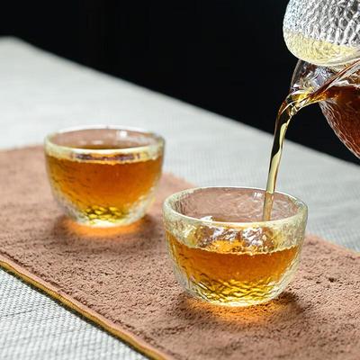Яджи Ручная работа Чеканное стекло Кунг-фу Чашки для чая