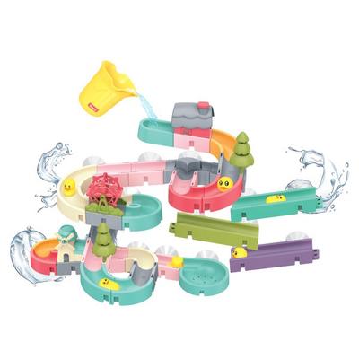 Keygers водная горка блок лесная игрушка для ванны для малышей 62p корейские детские игрушки