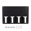 Hair Clipper Holder Wall Mount Large Storage Space Hair Clipper Storage Rack for Home Hair Salon