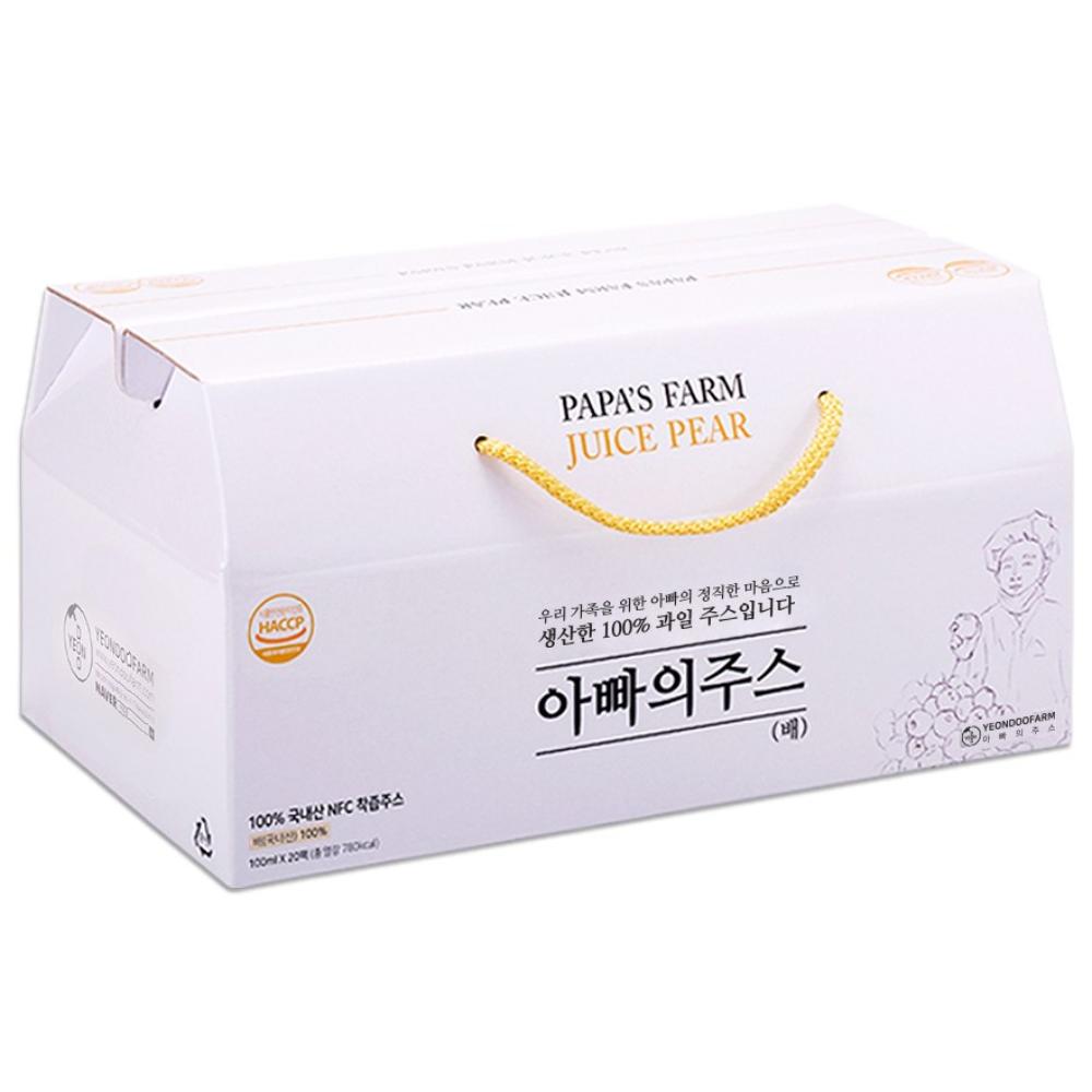 Dad's Juice Pear Juice 100ml 20 Packs