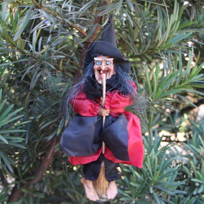 Halloween Hanging Ghost Decor Witch Door Porch KTV Bar Party Spooky Ornament
