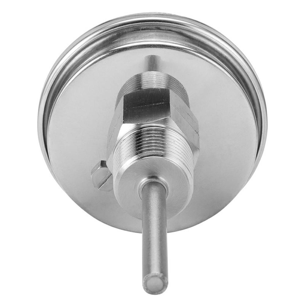 TS-BX40 Axial Pointer Bimetal Thermometer Boiler Round Temperature Gauge Digital BBQ Grill Thermometer