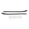 2PCS Front Windshield Trim Left Right Strong Protection Waterproof Dustproof ABS Rubber for 308 408