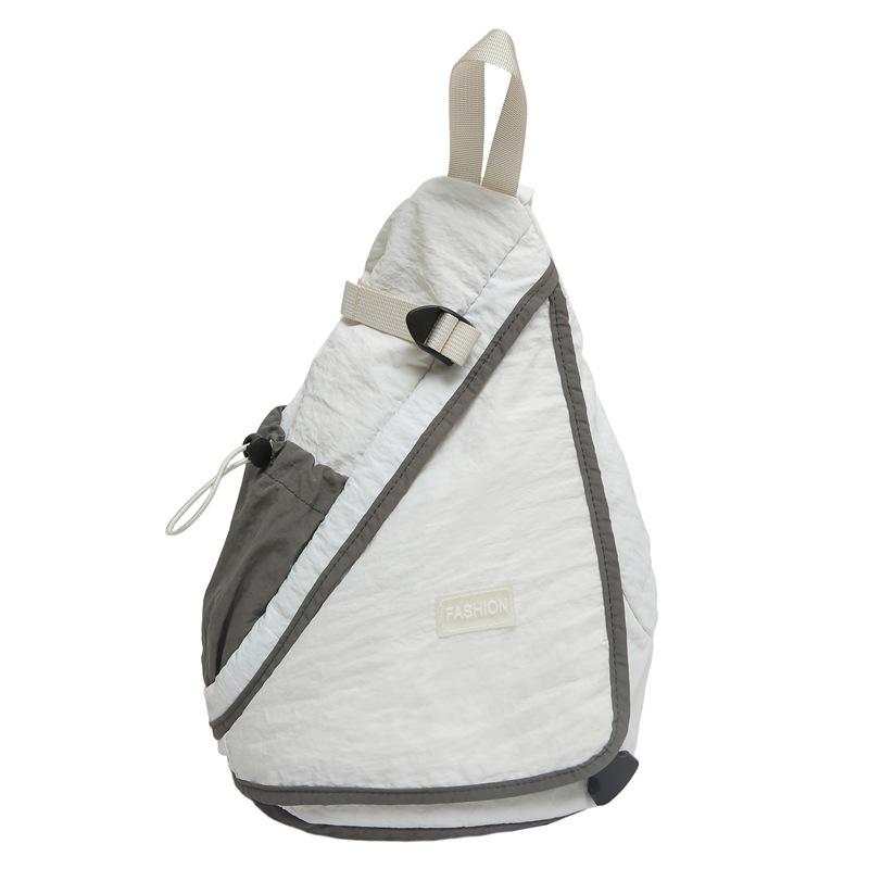 Outdoor Bag, Casual Crossbody Bag, Simple Chest Bag, Fashionable and Versatile Sports Backpack