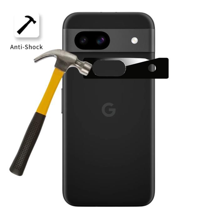 Tempered Glass Camera Protector for Google Pixel 8a [2 Pack] Rear Camera Protection Film Phonillico