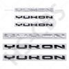 swpzb8 Big Small Size 3D ABS YUKON Letters Emblem Logo Car Stickers for GMC Car Rear Trunk Bumper Tailgate Badge Styling Accessories