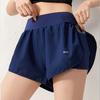 Women 2 In 1 Athletic Sport Shorts with Pocket Casual Workout Running Tennis Fitness Yoga Loose Training Short Pants
