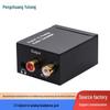 Digital To Analog Audio Converter with Coaxial & Optical Inputs, 3.5mm Headphone Jack, Plug & Play