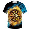 Крутой дизайн, футболка Dart League для мужчин, спортивная футболка, 3D подарки в дартс, футболки с принтом, женская одежда, забавные топы для мальчиков y2k
