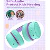 Premium Kids Headphones with 85/94dB Volume Limited, Wireless Headphones, Bluetooth Headphones Over Ear with Built-in Microphone,Wired/Wireless