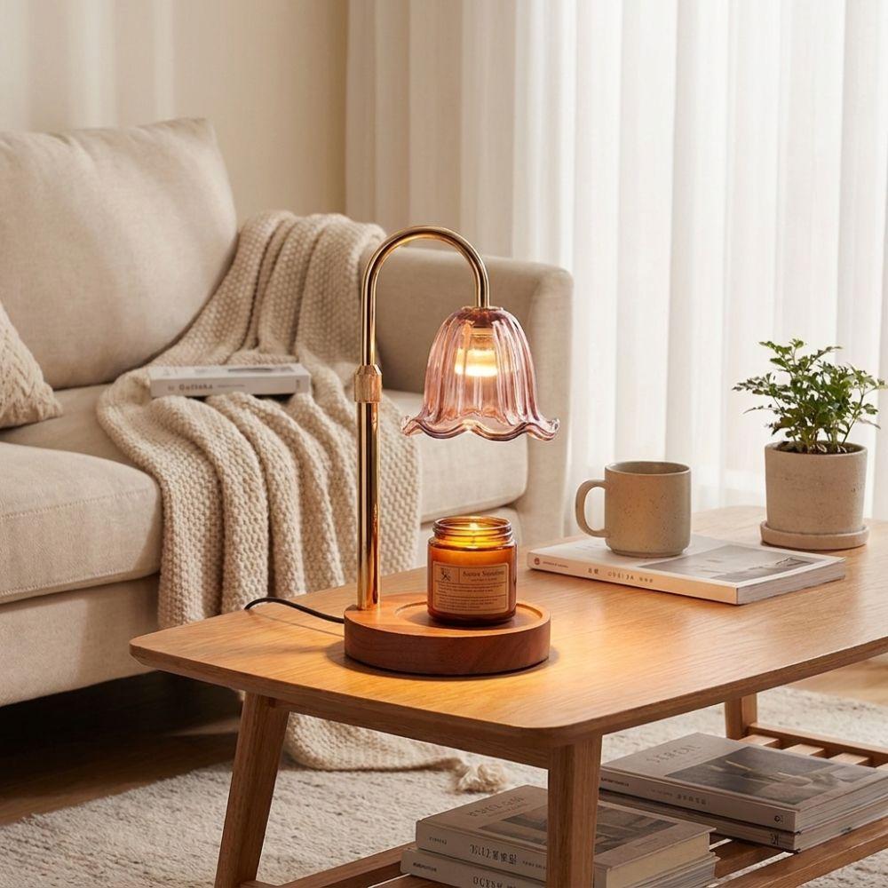 Timer Candle Warmer Lamp Adjustable Height Wax Melting Lamp Wax Warmer Lamp Office
