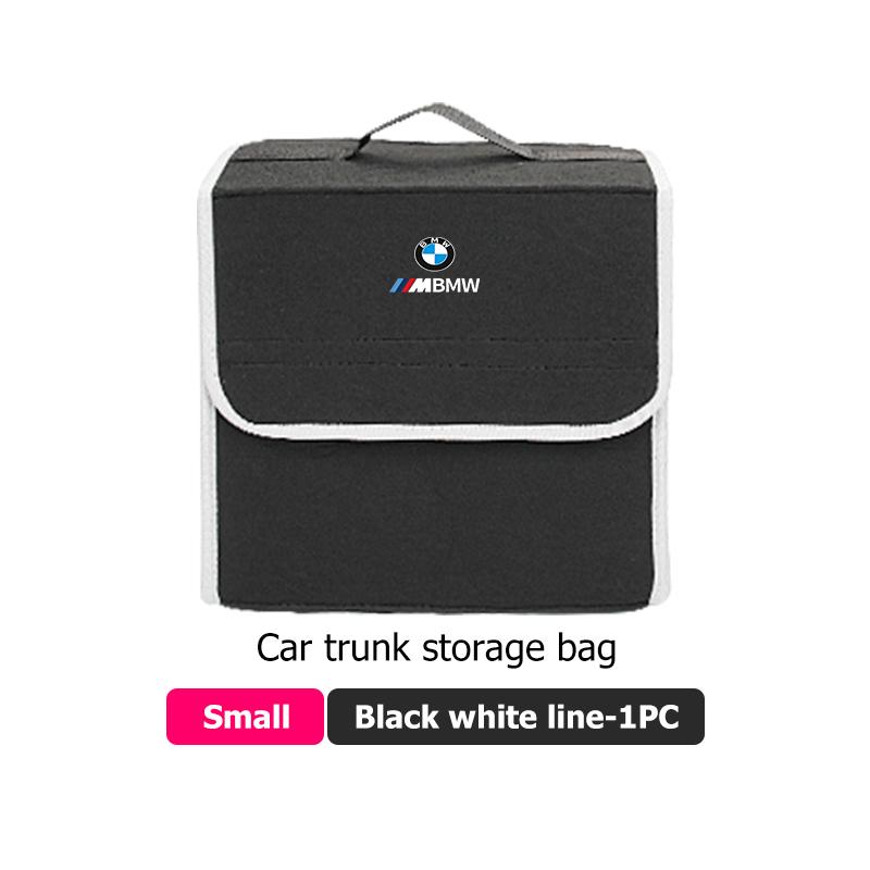 Car large capacity felt trunk storage box interior accessories For BMW E46 E90 E60 F10 E39 F30 E36 E87 E90 E30 E53 F31 E92 SU5