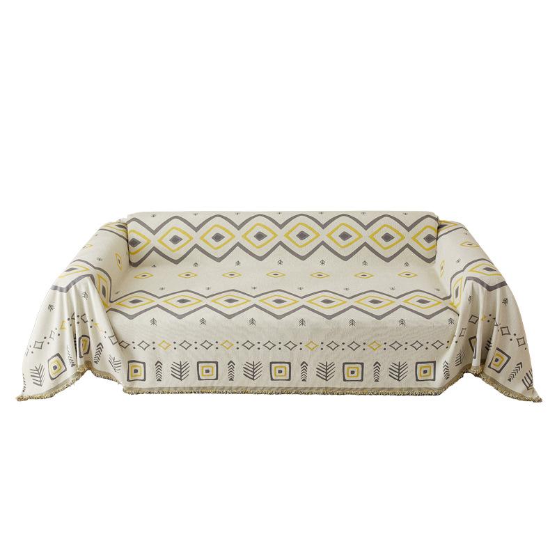 Modern Minimalist Bohemian Chenille Sofa Cover Universal Full Slipcover for All Seasons