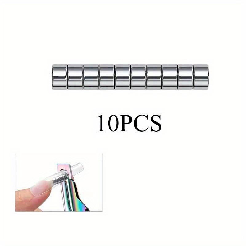 Инструменты для нейл-арта, мощные магниты, цилиндрические многофункциональные магниты «кошачий глаз», магниты для нейл-арта, набор из 10 предметов