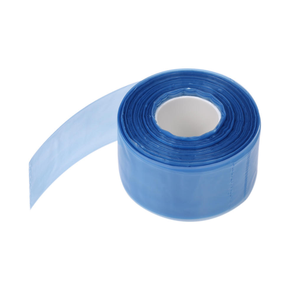 200pcs Box Disposable Plastic Glasses Leg Covers Slender Protective Bags Hair Coloring Dyeing Salon Tool