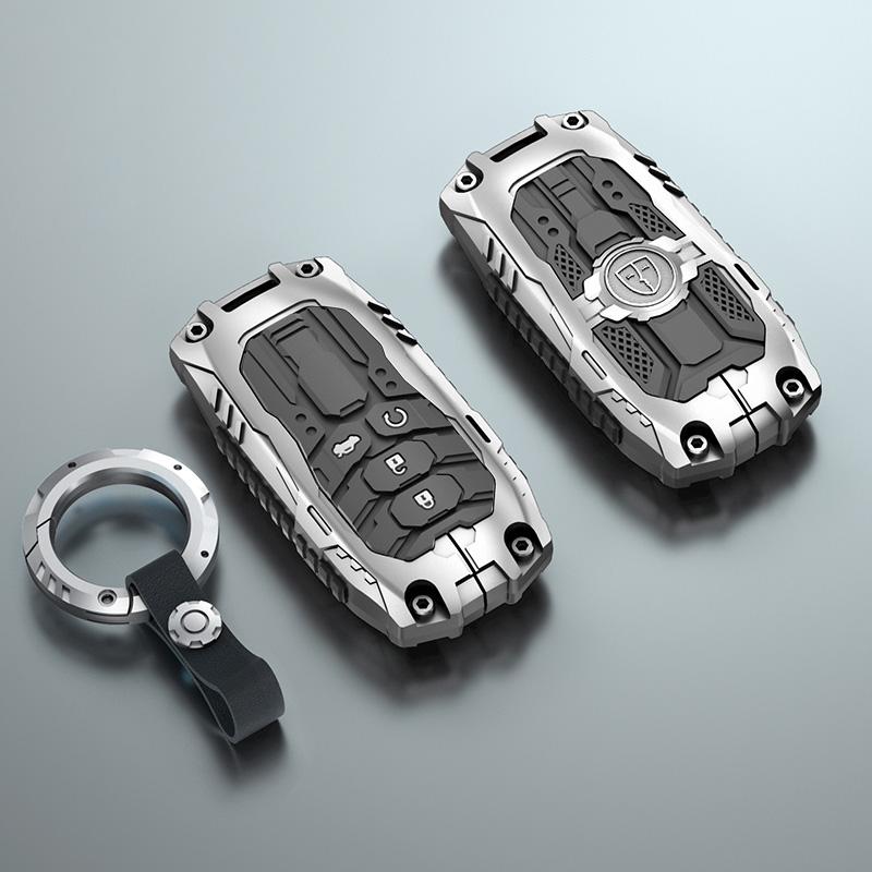 Чехол-держатель для корпуса брелока автомобильного ключа из сплава для Honda Civic Accord Cr-v Pilot Crv 2015 2016 2017 2018 2019 2020 2021 Аксессуары