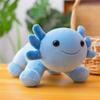 Salamander Doll Lying Down Plush Toy Hexagonal Dragon Color Grab Machine Doll Doll Figure Gift Wholesale