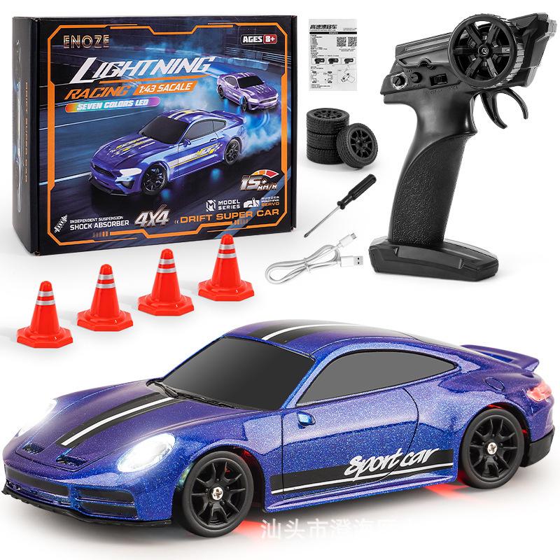 Профессионал 1:43 RC Дрифт-машина, 2,4G, Полный привод, Высокоскоростная Мини-гоночная машинка, Игрушка.