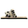 Fluff Remix Animal BX Slippers Women Footwear Beige Black 390970-01