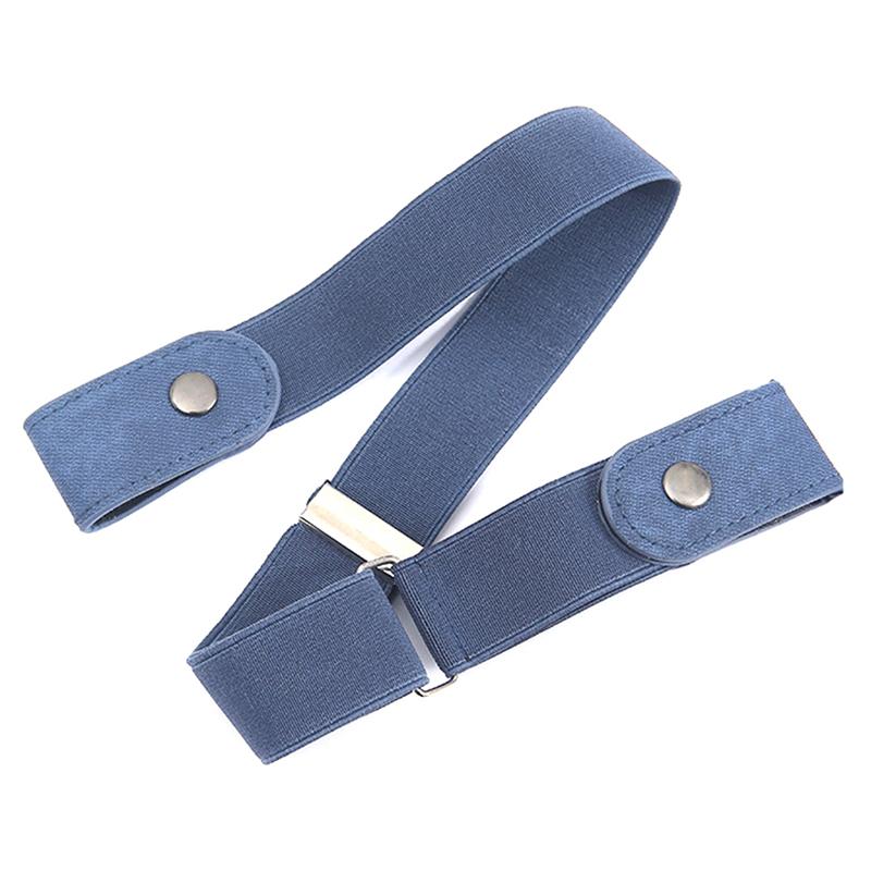 1 шт. поясной ремень без пряжек для джинсовых брюк без пряжки, эластичный поясной ремень для женщин