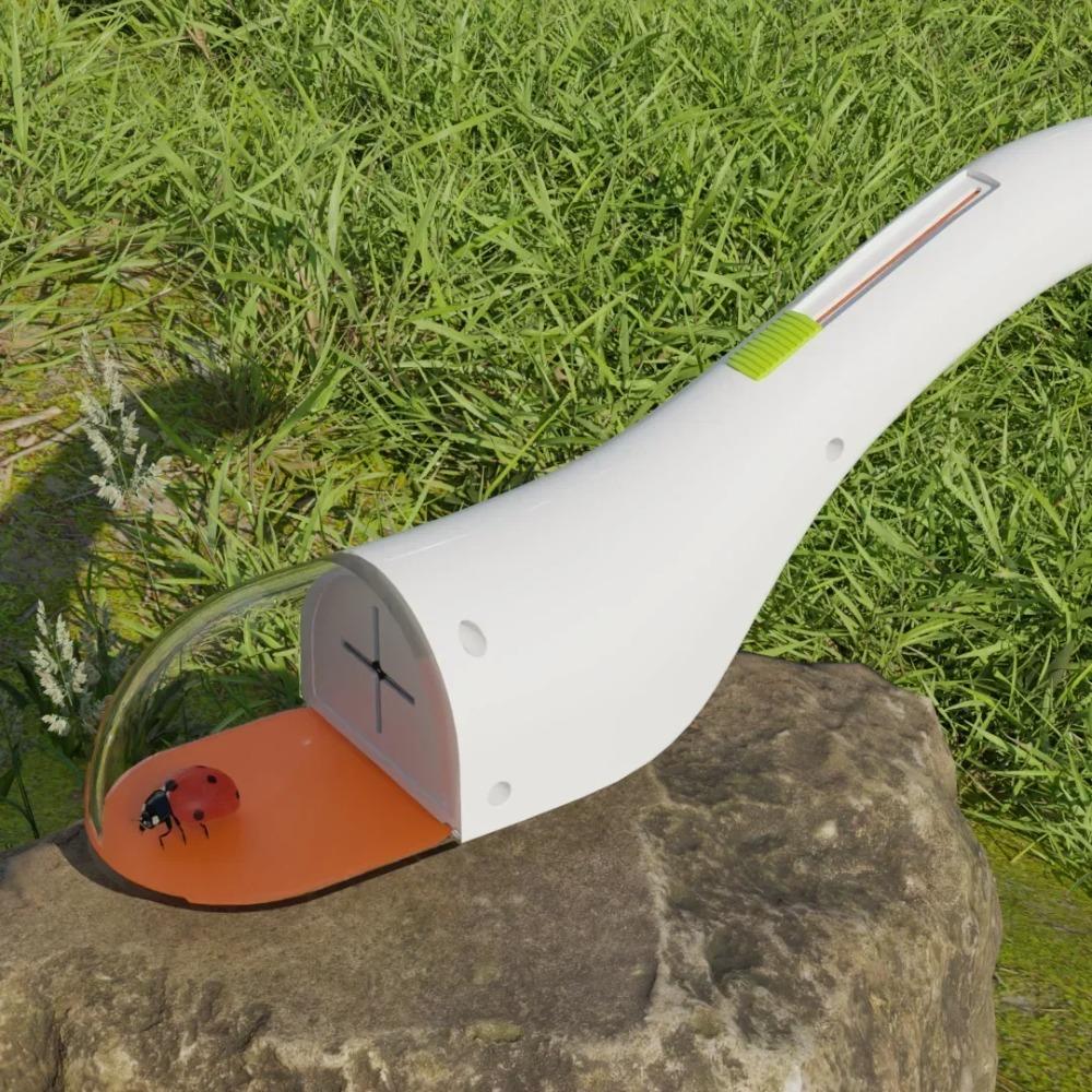 2 шт. портативный прозрачный ловец насекомых для использования в помещении и на открытом воздухе, детская игрушка, наблюдатель за насекомыми для исследования на открытом воздухе