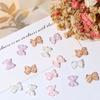 Charms Crystal Nail Jewelry Bow Nail Art Decoration Bowknot Nail Drills Bowknots Nail Rhinestones
