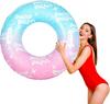 Поплавок для взрослых и диаметр подходит для воды Летний открытый бассейн Дети, 90 см, плавание, игра, пляж, озеро, вечеринка, отпуск, досуг,