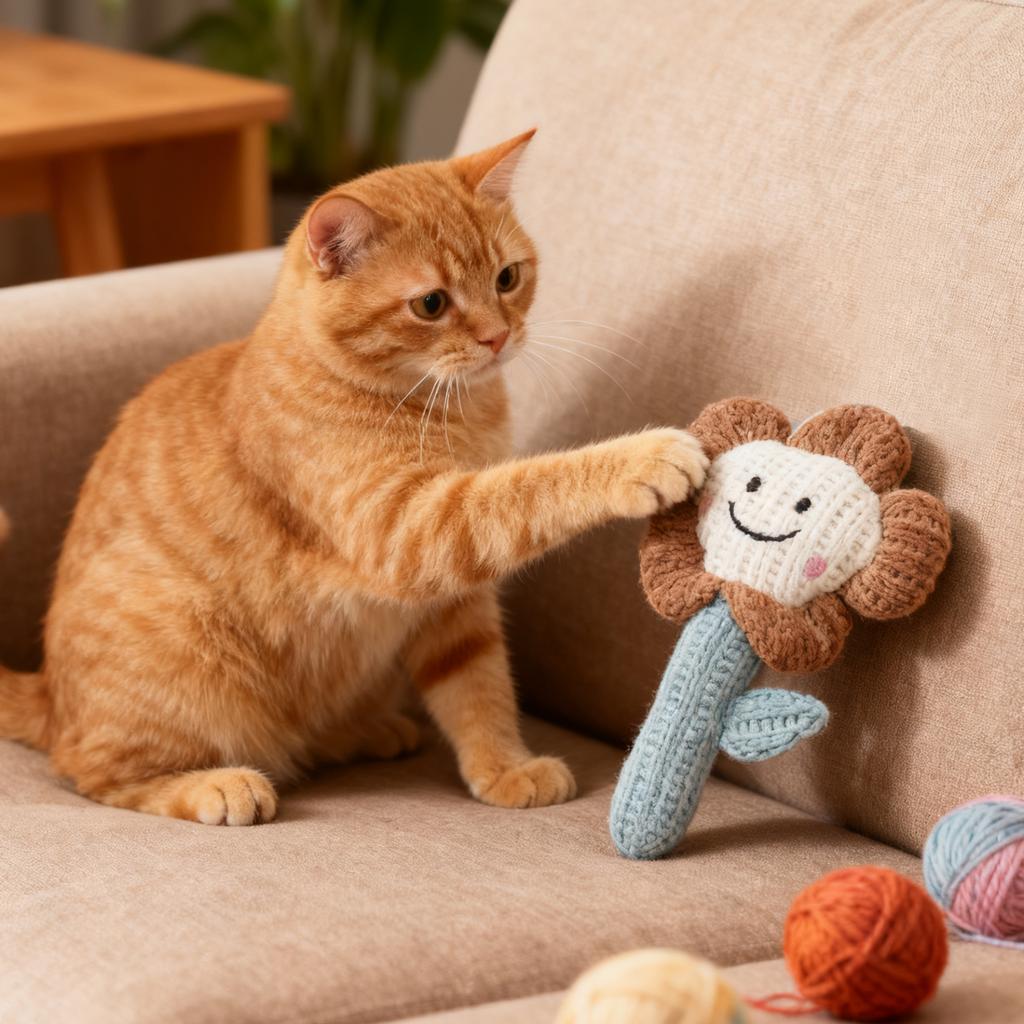 Игрушки для кошек для саморазвлечения и снятия скуки, кошачья мята, устойчивые к износу, прорезыватели, плюшевая дразнилка-кошечка, товары для питомцев, игрушки для кошек