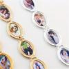 Chain 4 Photo Pendant Jewelry Memory Floating Locket Necklace Fashion Album Box Necklaces  Women
