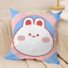 INS Cute Animals Cushion Cover Soft Plush Fabric DoubleSided Printed Cushion Covers for All Seasons Modern Home Decor