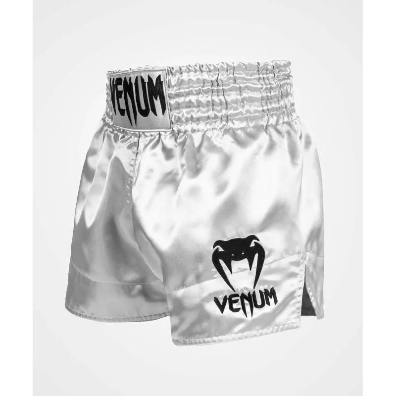 Venum Muay Thai Classic Shorts Silver/Black M