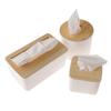 3 PCS Creative Wood Interior Products Wooden Tissue Box Napkin Paper Boxes Storage Case Cover Holder