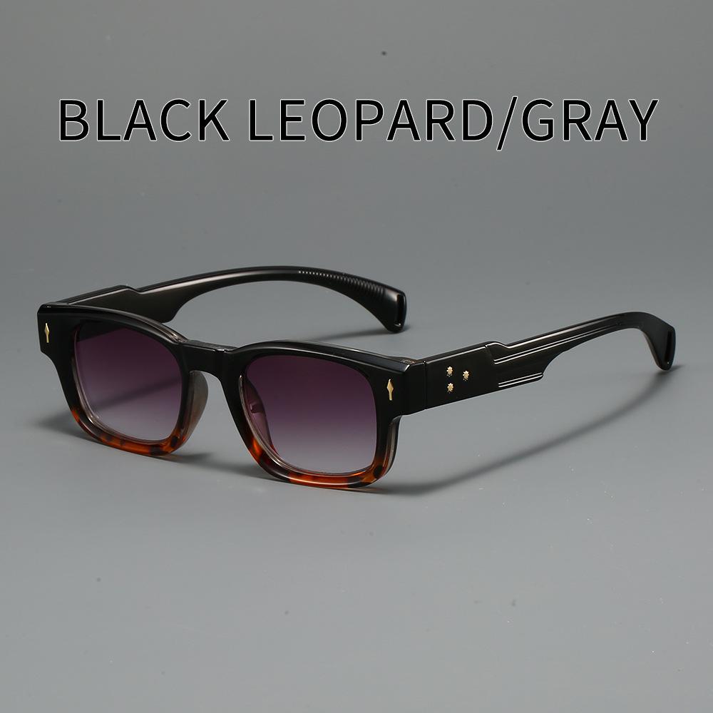 Мужская мода Новые очки для дальнозоркости Нейтральная мода Большая оправа Квадратные солнцезащитные очки для чтения Роскошные Новые солнцезащитные очки для чтения +4.0