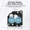 Комплект экструдера DualGear для K1Max для различных филаментов, таких как PLA, TPU, PETG