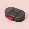 1pc Portable 8-Compartment Sealed Pillbox Moisture-Proof One Week Pill Box Mini Packaging Storage Case
