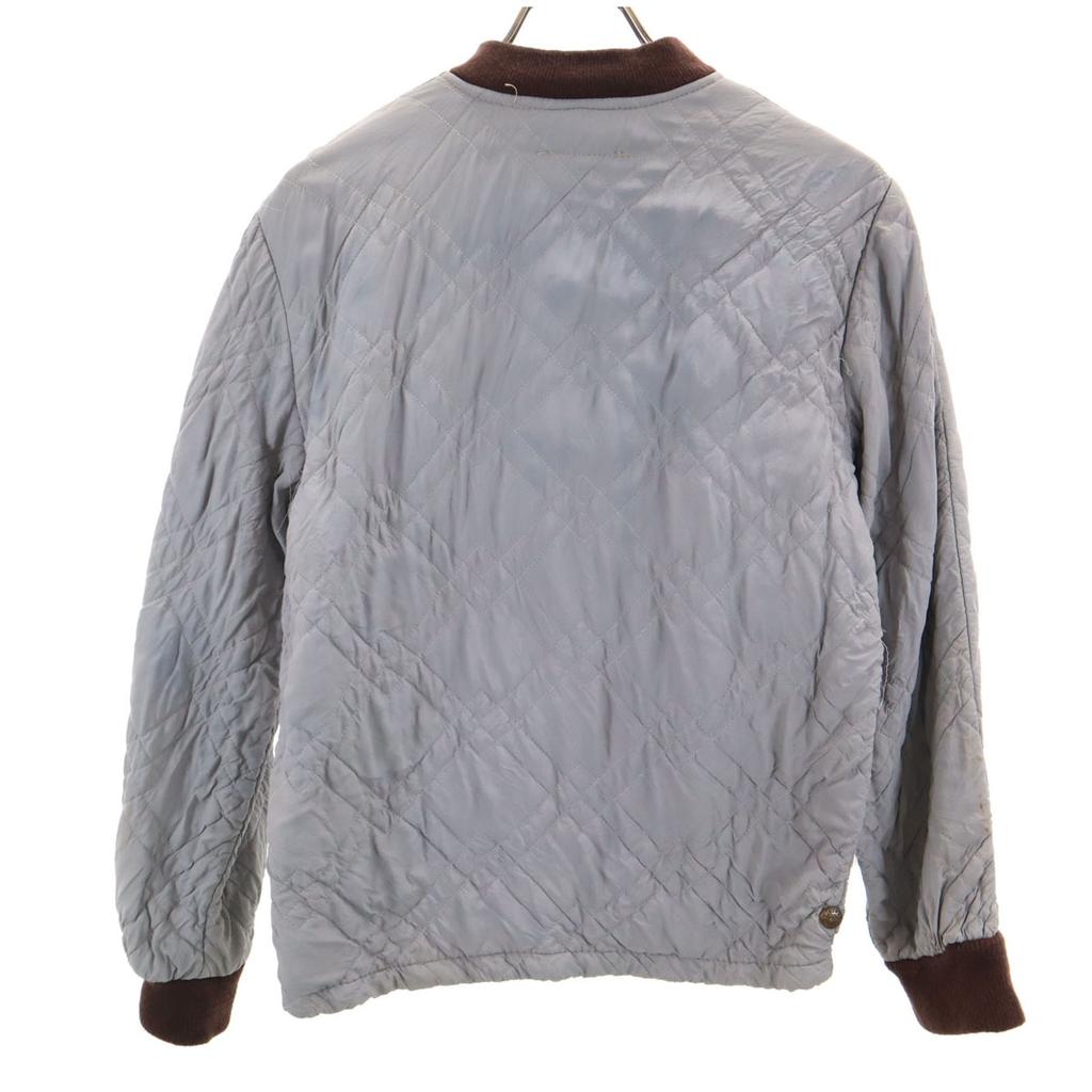 REFRIGIWEAR 50s Lightning Zip Vintage Quilted Jacket M Ice Gray System Men's Used