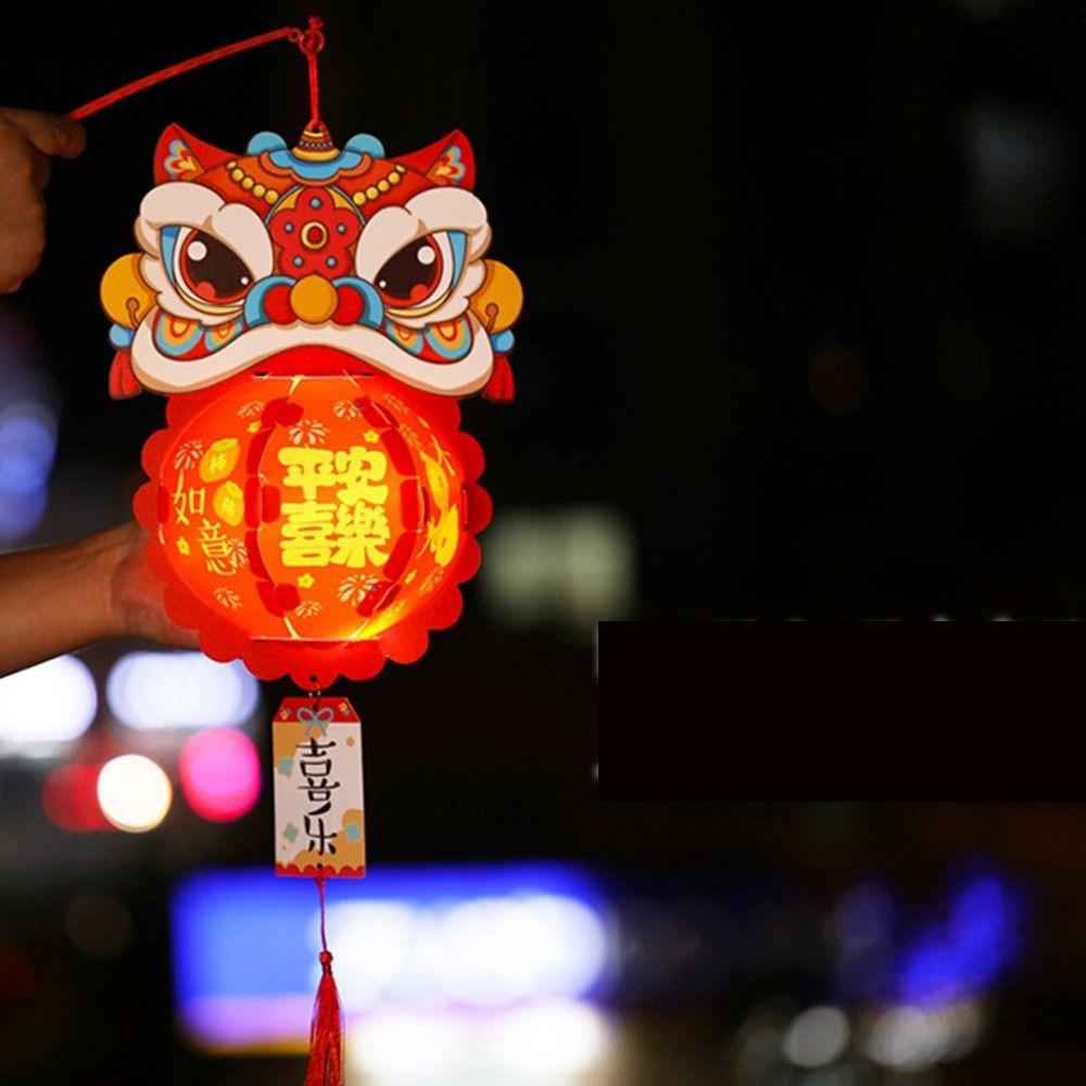 Luminous Rabbit Lantern Hanging Handheld Luminous Lantern Mid-Autumn Festival Lantern Chidlren