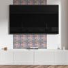 Self-Adhesive Printed Tiles - Perfect for the Kitchen Mosaic Patterns in Rows 20x20x20 cm